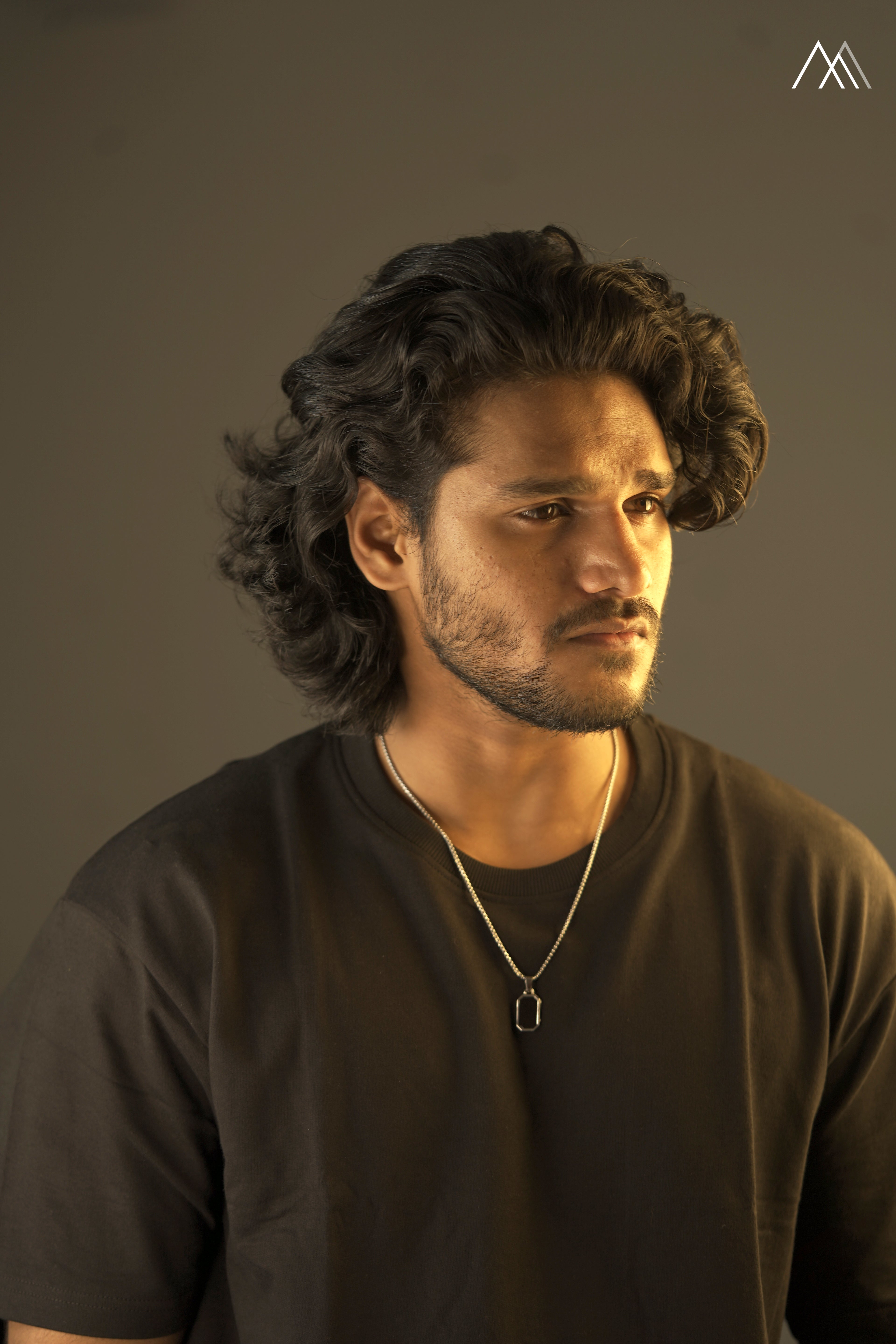 Modern Hex Tag Pendant