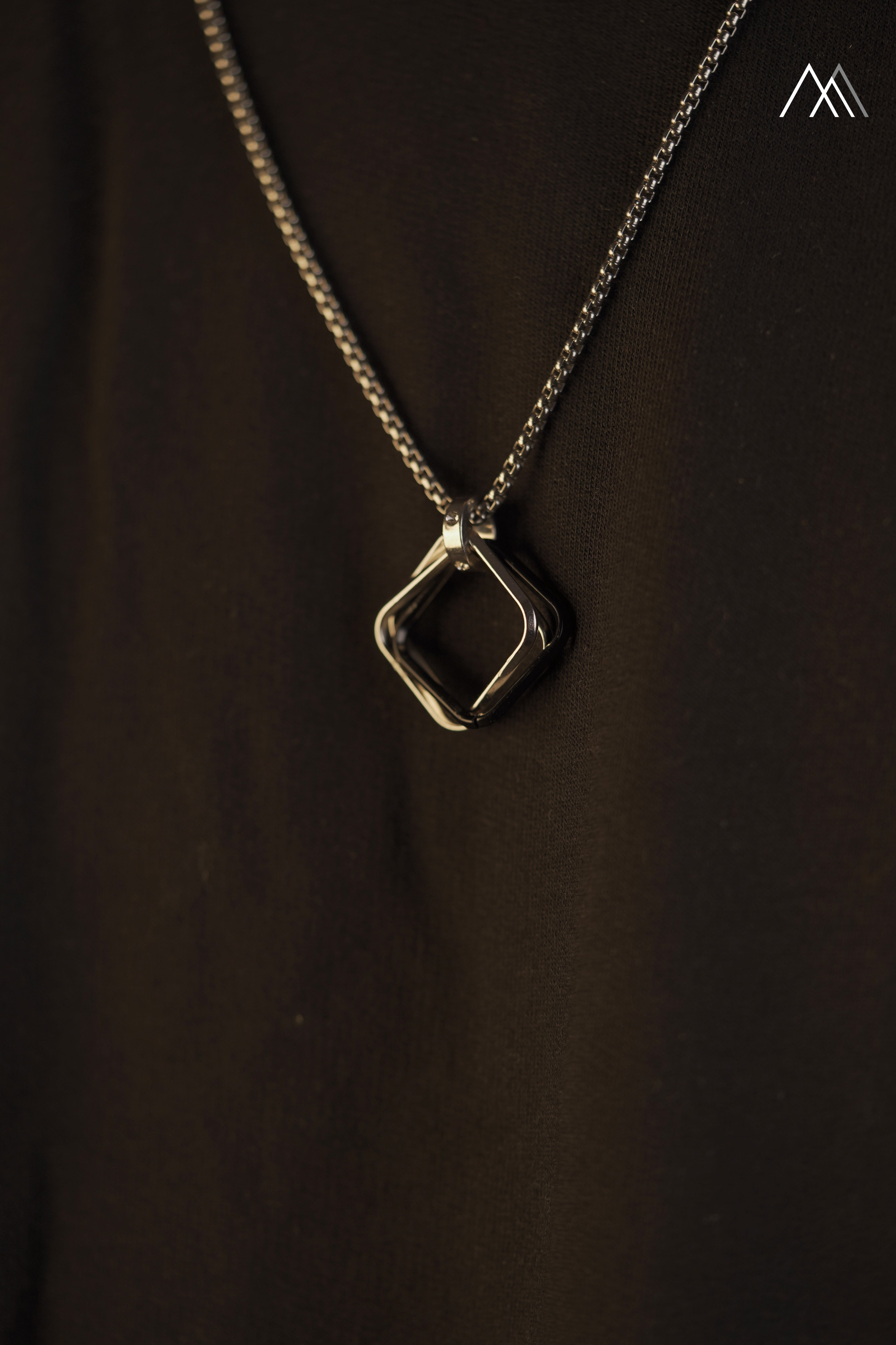 Minimal Square Pendant
