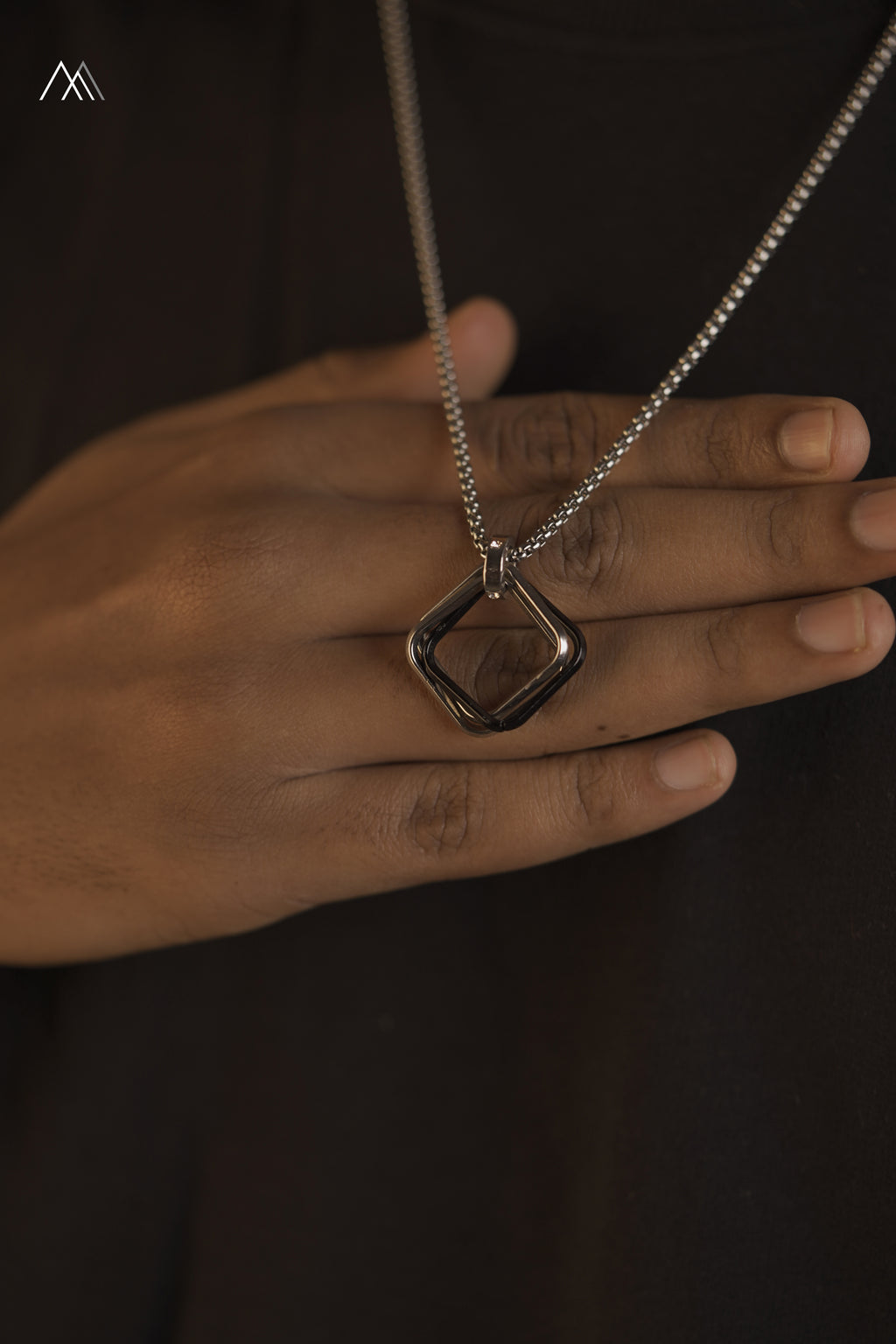 Minimal Square Pendant