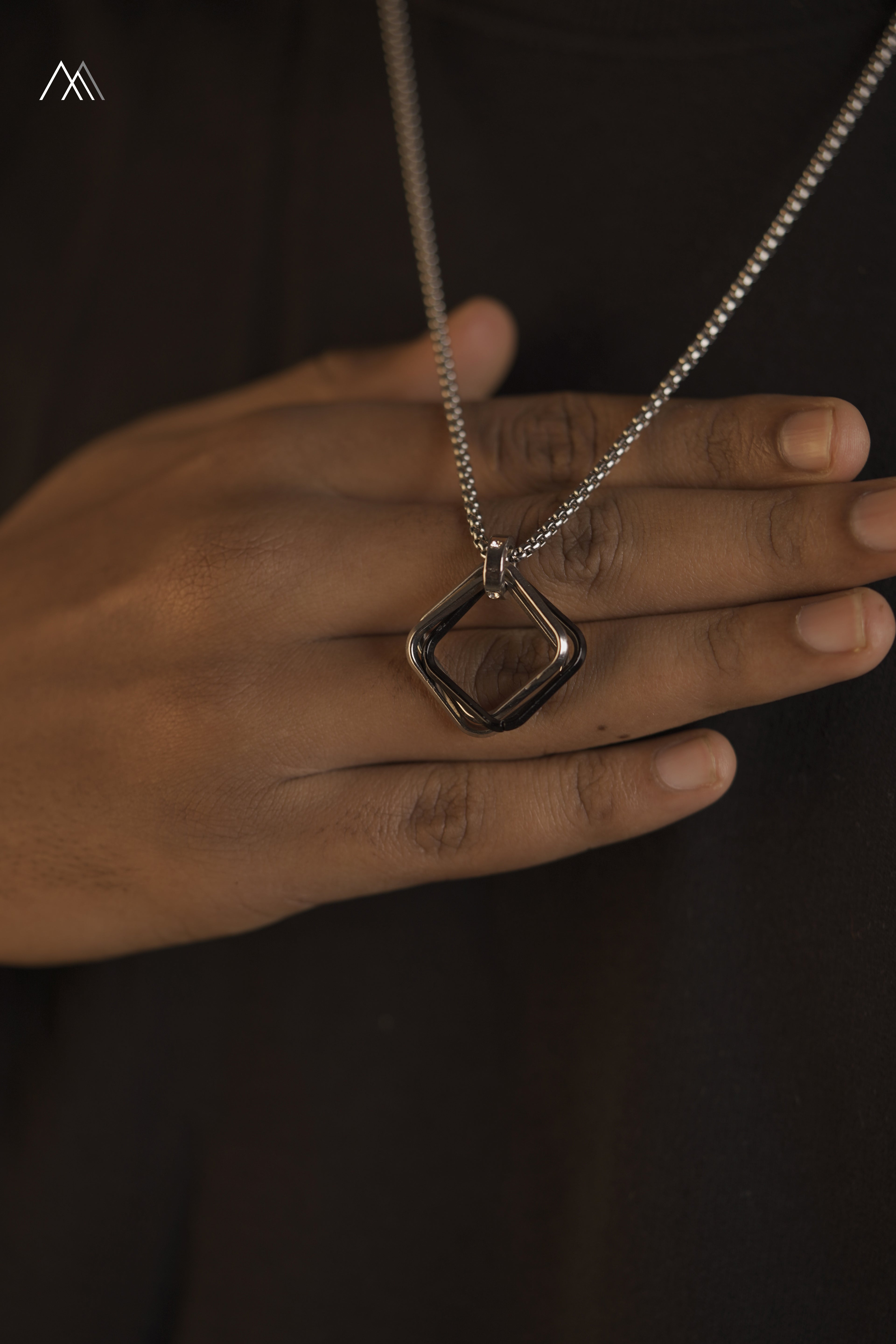 Minimal Square Pendant