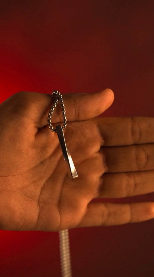 Twisted Bar Pendant