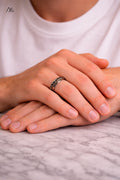 Noir Link Ring
